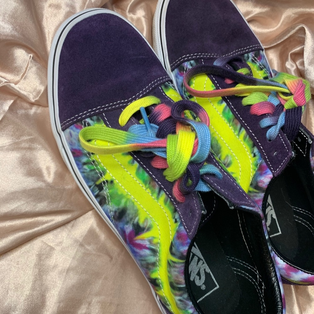 Tie Dye Vans